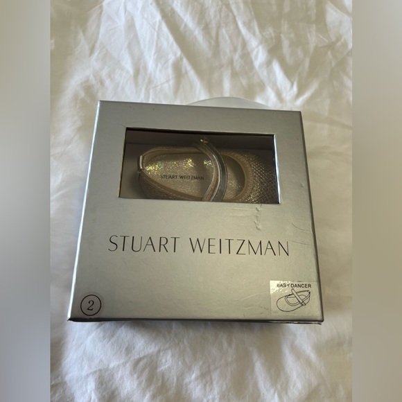 Stuart Weitzman | Baby SZ 2 (3-6 Months) | My 1st Weitzman’s Gold Glitter Shoes - Picture 10 of 10